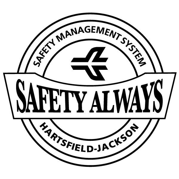 Trademark Logo SAFETY MANAGEMENT SYSTEM HARTSFIELD-JACKSON SAFETY ALWAYS