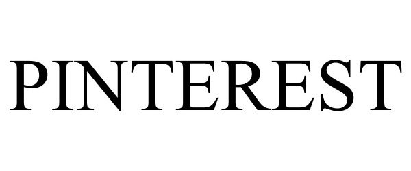 Trademark Logo PINTEREST