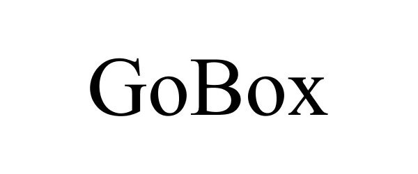 Trademark Logo GOBOX