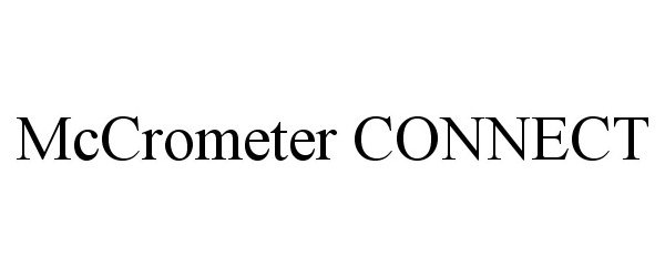  MCCROMETER CONNECT