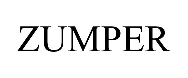 Trademark Logo ZUMPER