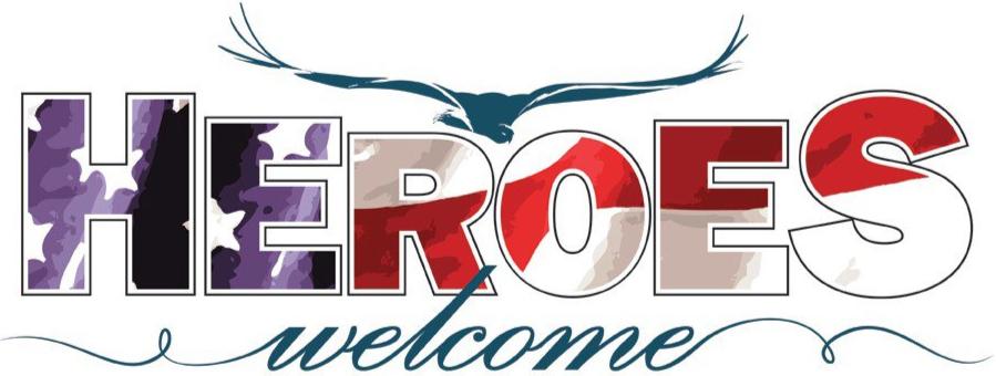 Trademark Logo HEROES WELCOME