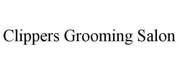 Trademark Logo CLIPPERS GROOMING SALON