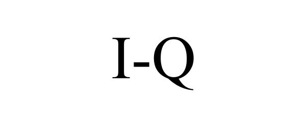 Trademark Logo I-Q