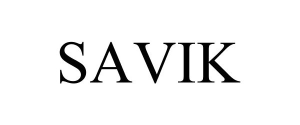 Trademark Logo SAVIK