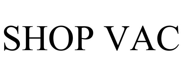 Trademark Logo SHOP VAC