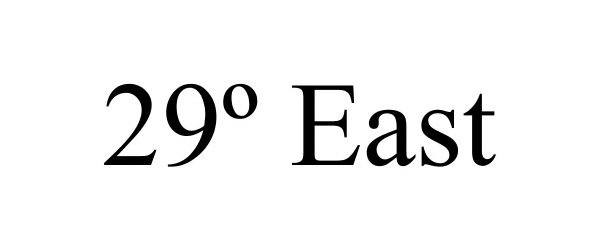 Trademark Logo 29Âº EAST