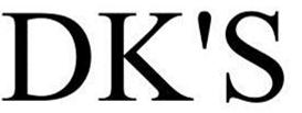 Trademark Logo DK'S
