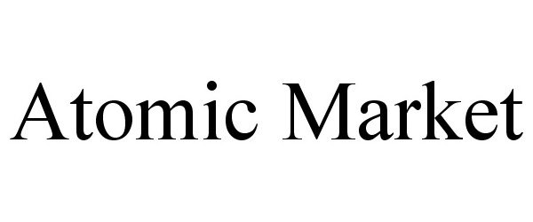 Trademark Logo ATOMIC MARKET