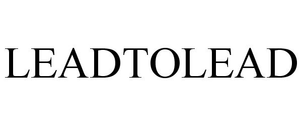 Trademark Logo LEADTOLEAD