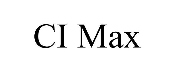 Trademark Logo CI MAX