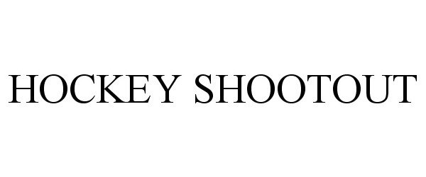 Trademark Logo HOCKEY SHOOTOUT