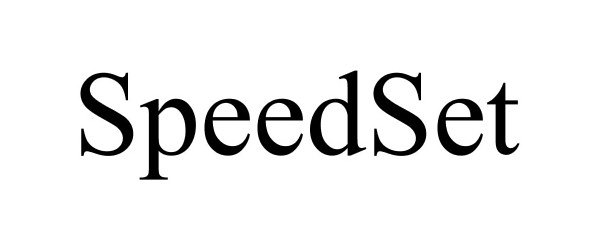  SPEEDSET