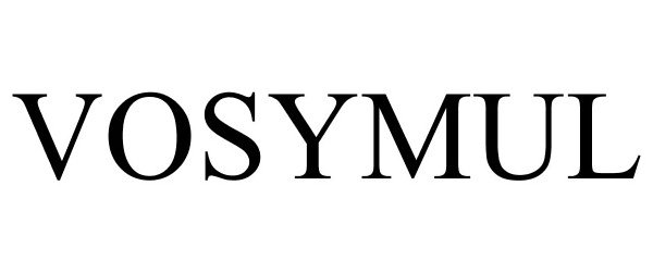 Trademark Logo VOSYMUL