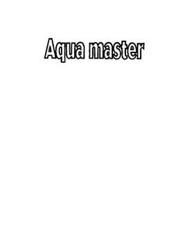 Trademark Logo AQUA MASTER