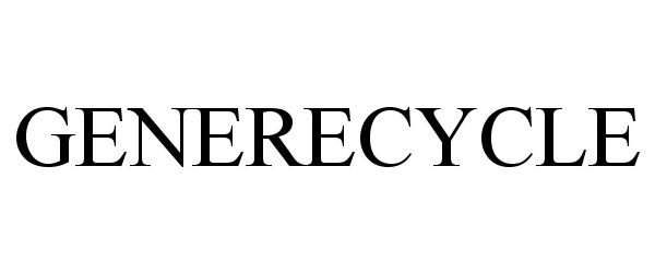 Trademark Logo GENERECYCLE