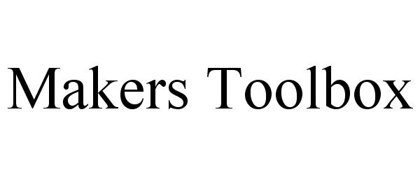  MAKERS TOOLBOX