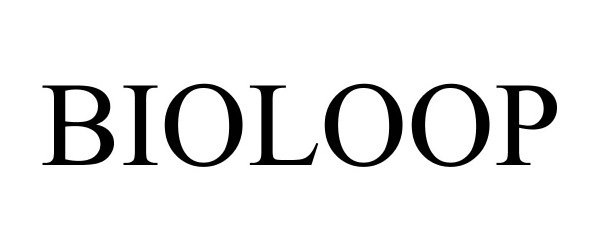 Trademark Logo BIOLOOP