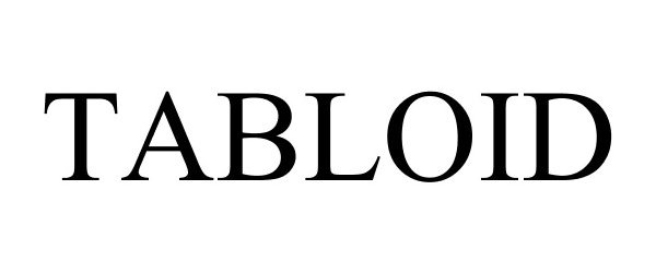 Trademark Logo TABLOID