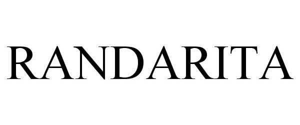 Trademark Logo RANDARITA