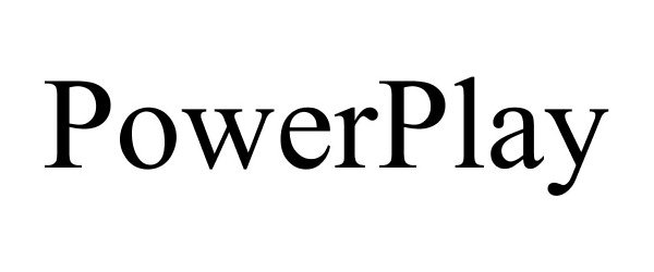 Trademark Logo POWERPLAY