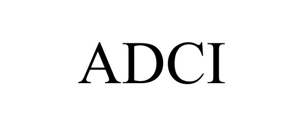 Trademark Logo ADCI