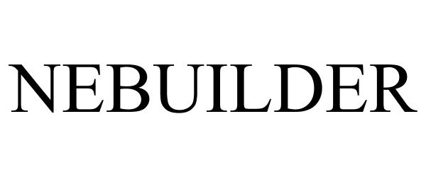 Trademark Logo NEBUILDER