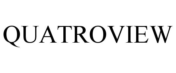 Trademark Logo QUATROVIEW