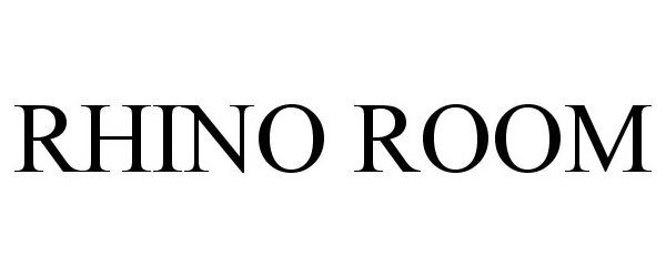 Trademark Logo RHINO ROOM