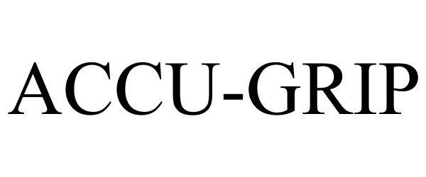 Trademark Logo ACCU-GRIP