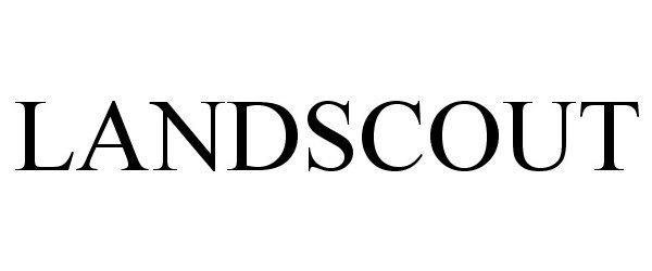 Trademark Logo LANDSCOUT