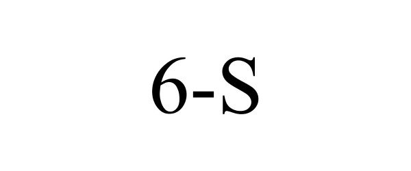 Trademark Logo 6-S