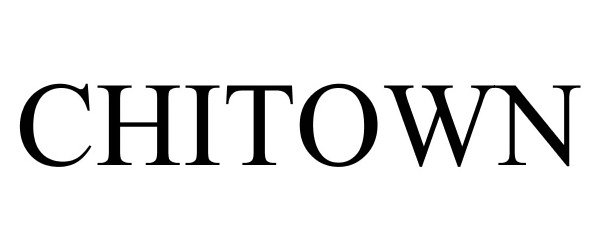 Trademark Logo CHITOWN