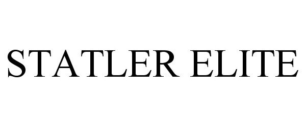 Trademark Logo STATLER ELITE
