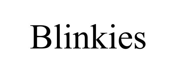 Trademark Logo BLINKIES