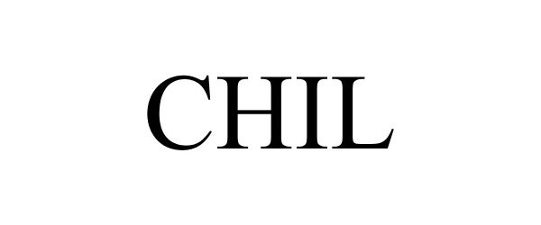 Trademark Logo CHIL