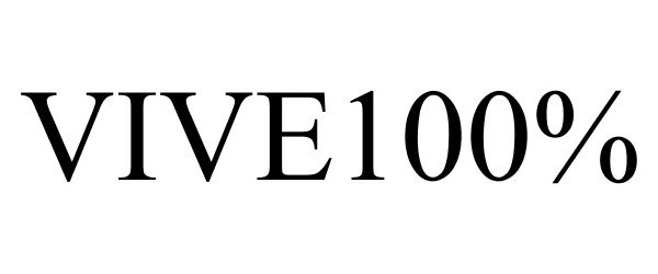 Trademark Logo VIVE100%
