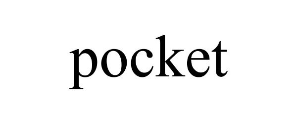 Trademark Logo POCKET