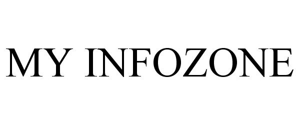 Trademark Logo MY INFOZONE