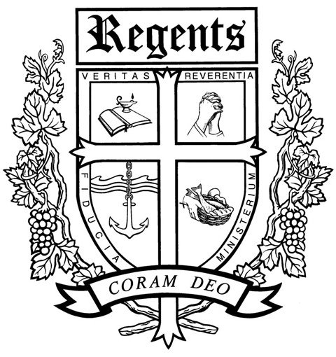 Trademark Logo REGENTS VERITAS REVERENTIA FIDUCIA MINISTERIUM CORAM DEO