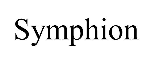 Trademark Logo SYMPHION