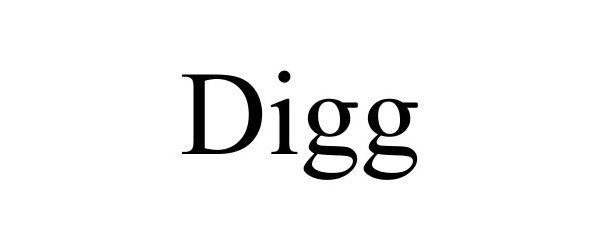 Trademark Logo DIGG