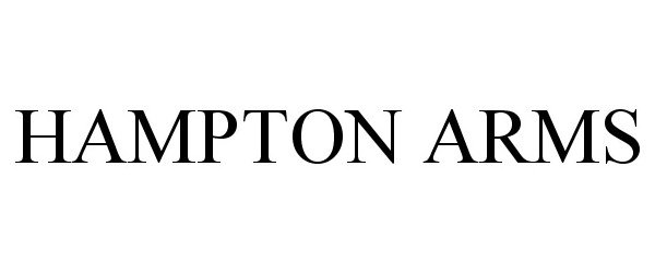 Trademark Logo HAMPTON ARMS