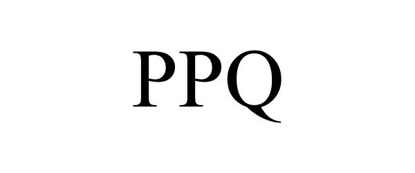 Trademark Logo PPQ