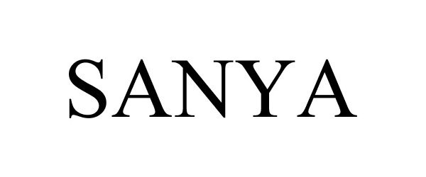 Trademark Logo SANYA