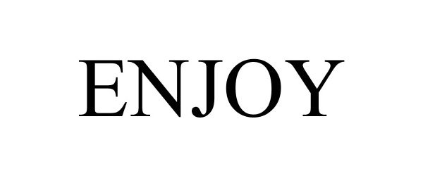 Trademark Logo ENJOY