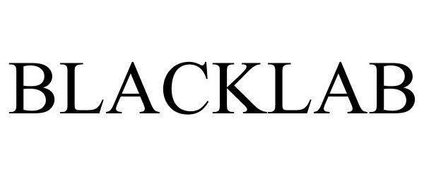 Trademark Logo BLACKLAB