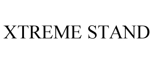 Trademark Logo XTREME STAND