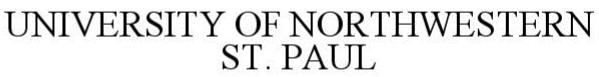  UNIVERSITY OF NORTHWESTERN - ST. PAUL