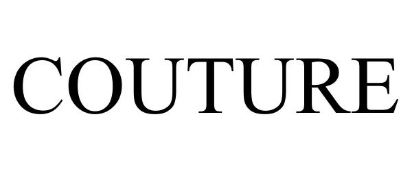 Trademark Logo COUTURE